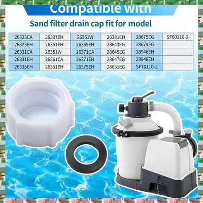Sports Sand Filter Drain Plug Replacement Valve Cap For Intex 11456 Sand Filter Pump Pool Valve Parts,Sand Filter Drain Plug Rep