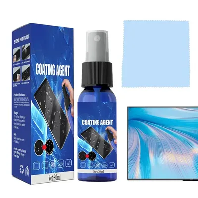 30ml Nano Liquid Screen Protector Film Spray Scratch Car Phone Tablet Mirror Agent Repair Screen Oleophobic Nano fit