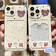 Per Xiaomi Poco X7 Pro X6 X5 X4 X3 NFC M6 M5S M5 M4 M2 F6 Pro C61 C55 C51 C50 Cassa Del Telefono Del Fumetto Orso Portafoglio Trasparente Della Copertura Morbida