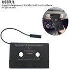 Preemi Wireless Bluetooth 5.0 MP3 Lettore di cassette per auto Adattatore SD MMC Lettore di nastri MP3 Lettore di cassette audio stereo Kit per auto