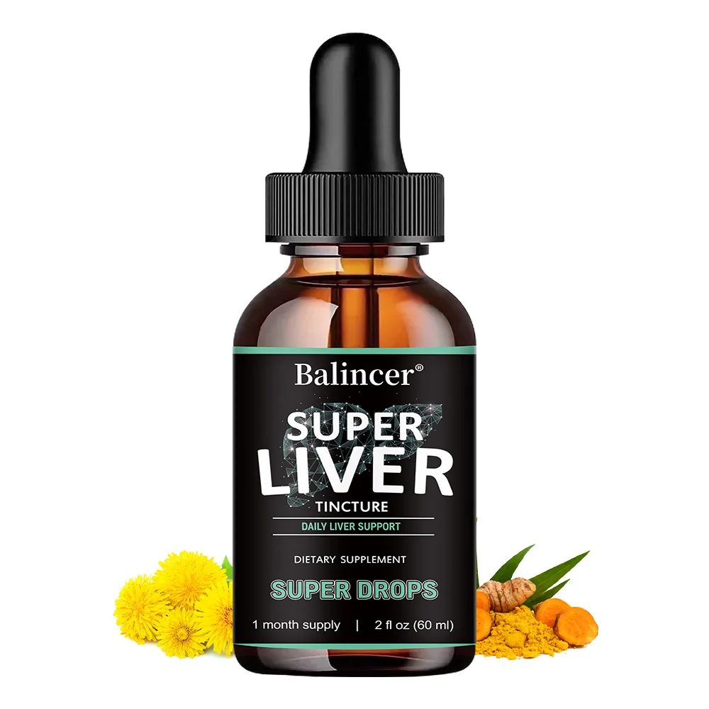 Liver Detox Drops Natural Repair Aid Liver Health Supplement