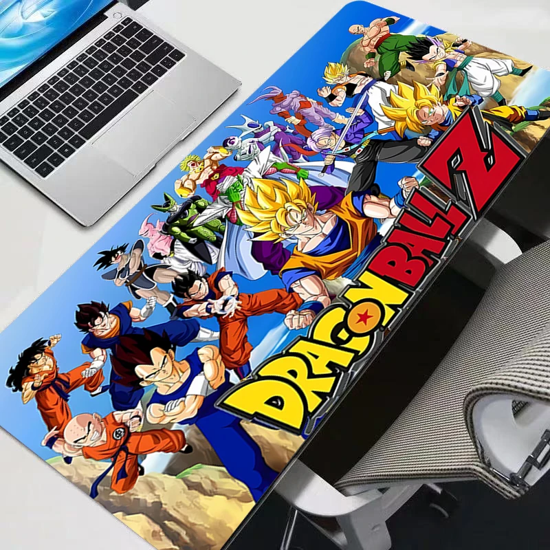 Mouse Pad Gamer DBZ Dragon Ball Z PC Computer Large 900x400 XXL Desk Mat Keyboard Anime Gaming Accessories Mousepad Carpet