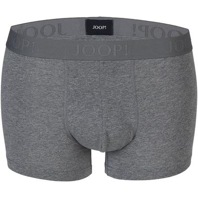 Boxer JOOP "Everyday", Herren, Gr. XXXL, dunkelgrau mel, Obermaterial: 95% Baumwolle, 5% Elasthan, unifarben, meliert, körpernah, Unterhosen, Cotton-Stretch, hüftiger Sitz, elastisch, Logo-Bund Image