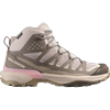 Outdoorschuh SALOMON "X ULTRA 360 EDGE MID GORE-TEX W", Gr. 38, iron, hushed violet, transparent gelb, Synthetik, Textil, sportlich, Schuhe, wasserdicht