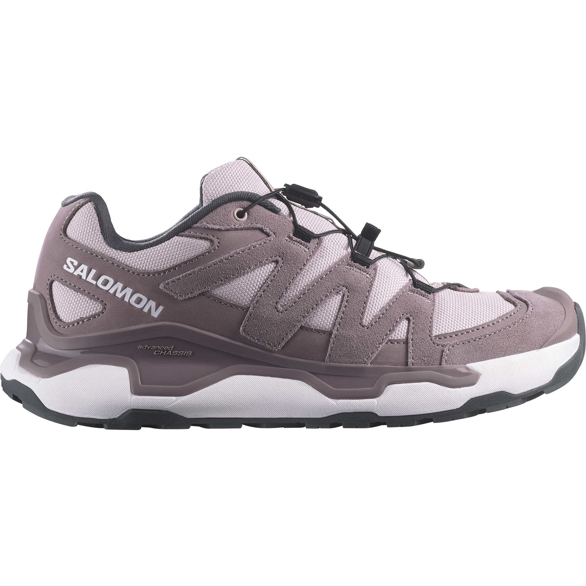 Sneaker SALOMON "XC ROAM LTR W", Gr. 40,5, weiß (hushed violet, nirvana, weiß), Leder, Textil, Schuhe Image