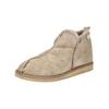 Hausschuh SHEPHERD "Shepherd Hausschuhe Leder", Herren, Gr. 43, grau (stone), Leder, casual, Schuhe