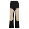 Skihose ZIENER "TIFFAN-Z pants man", Herren, Gr. 48, EURO-Größen, sandstone.schwarz, Obermaterial: 100% Polyester (recycelt); Obermaterial 2: 100% Polyester; Futter: 100% Polyamid; Wattierung: 100% Polyester (recycelt), Hosen