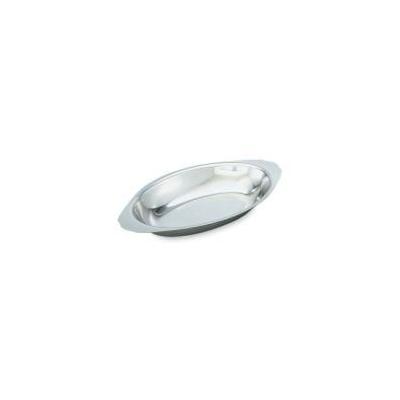 Oval Mirror Finish S/S Au Gratin Dish, 15 oz