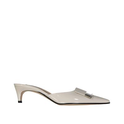 Sergio Rossi Leder-Mules Image
