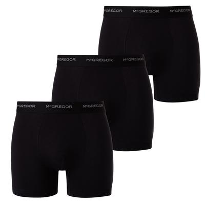 McGregor 3-Pack Boxers Zwart Schwarz Image
