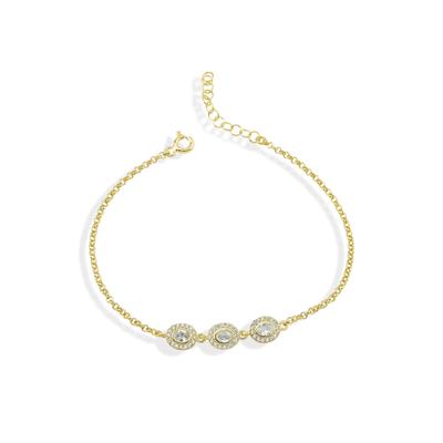 Dkeniz Armband 925/- Sterling Silber vergoldet Pure Elegance Image