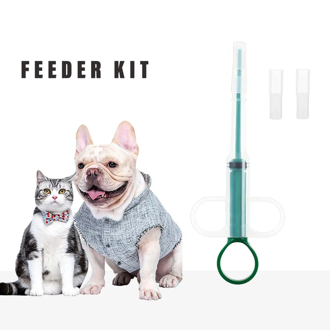 Pet Medicine Delivery Device 1/5/10 Teile Katze Hund Injektor Milchrohr Wasserspender Entwurmungswerkzeug für das Gesundheitswesen von Haustieren