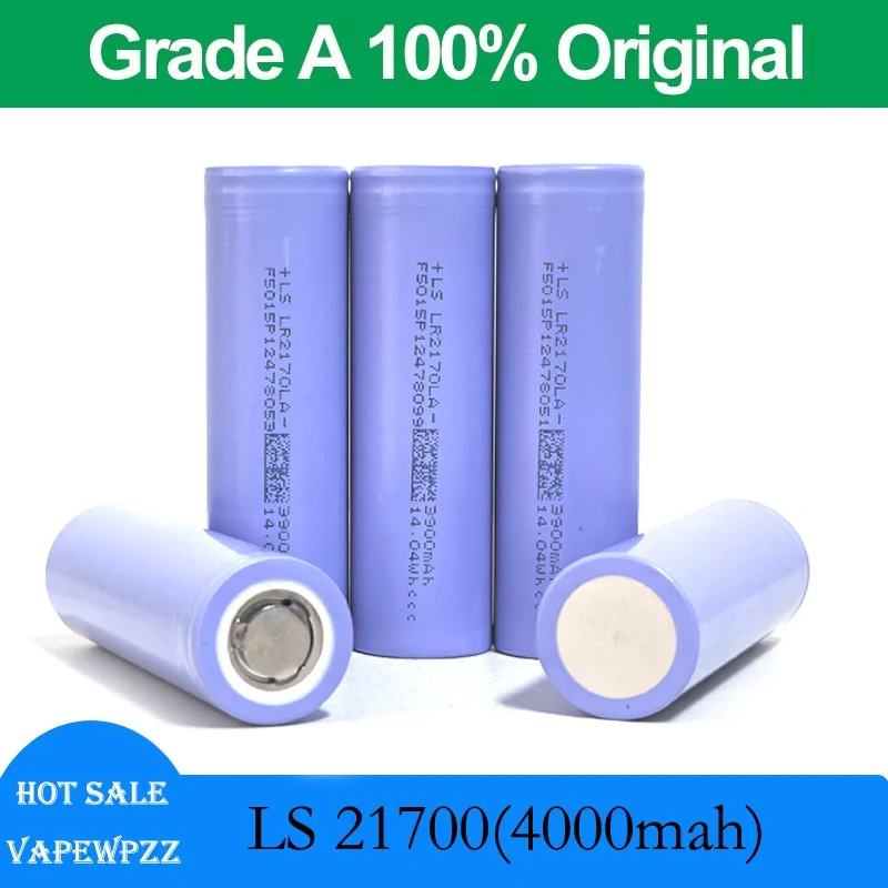 1-10 Stück Original LS Lishen LR2170LA 21700 10C 4000 mAh Akku 35A/45A wiederaufladbare Batterien Klasse A Zellen für Elektrowerkzeuge Image