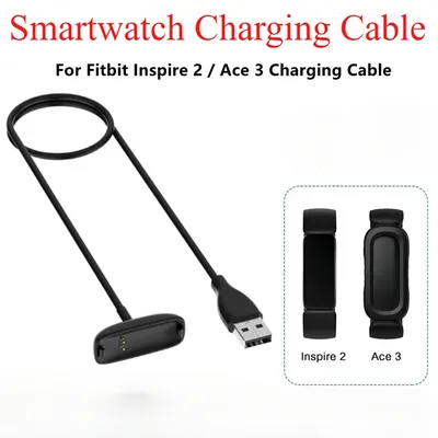 Für Fitbit Inspire 2 USB-Ladegerät Smartwatch-Ladegerät Schnellladegerät Fitness-Tracker Ersatz-Ladegerät 3,3 Fuß