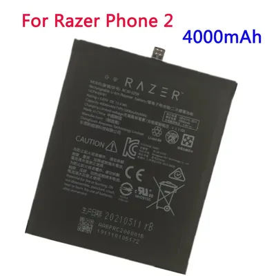 New 100% Original Battery RC30-0259 For Razer Phone 2 Phone Batteries 4000mAh