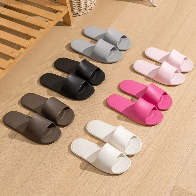 EVA-Mode-Hausschuhe für Erwachsene, einfach zu falten, praktische Reise-Strandschuhe, Hausschuhe, bequeme, leichte Freizeit-Hausschuhe Image