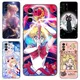 Custodia per telefono in Silicone nero Sailor Moom giapponese per Xiaomi POCO X3 X4 NFC F2 F5 M3 M4 M6 X3 X4 X5 Pro 5G F3 GT C65 F4 M5 X2