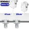 25/41 centimetri Protable Flessibile Morsetto Della Macchina Fotografica di Montaggio Punch-free Pieghevole Baby Monitor Clip Webcam Staffa di Supporto Base Senza Strumenti