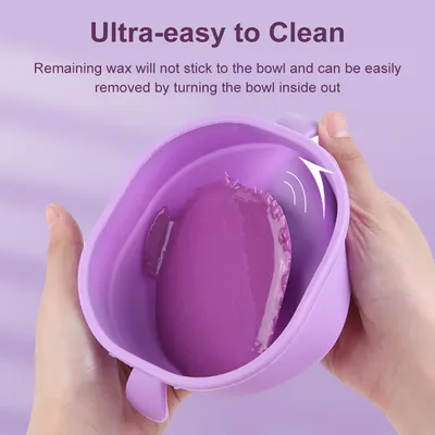 Silicone Wax Warmer Electric Hot Wax Warmer Machine 100W Hair Removal Wax Machine 400ml Wax-melt Machine for Hair Removal