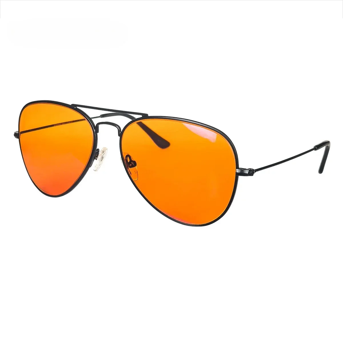 SHINU Anti-Blaulicht-Brille, rote Linse, Brille für Herren, besserer Schlaf, orange Linse, Gaming-Brille, gelbe Nachtsicht-Fahrbrille
