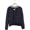 Michael Michael Kors Damen Kapuzenpullover, Gr. 46, marineblau, Elasthan, Synthetik, Viskose