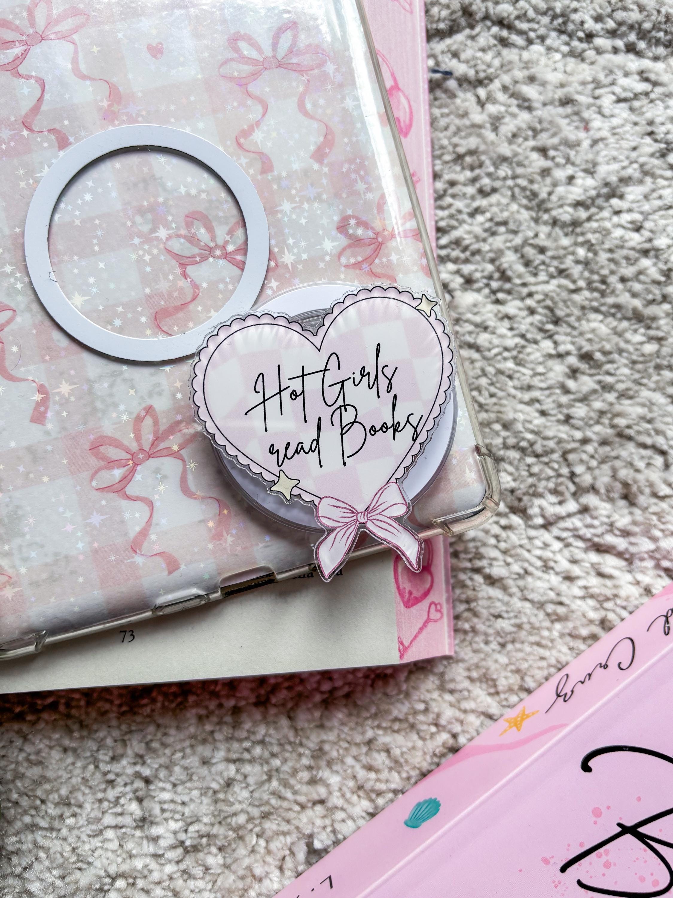 Coquette Kindle Grip Bookish Phone Grip Hot Girls Read Supporto magnetico per Kindle Accessori per Kindle Merchandising Bookish Regalo di compleanno p