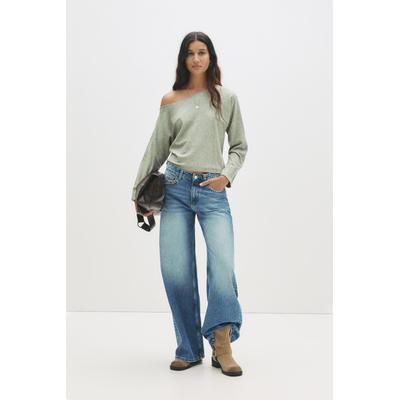 Asymmetric Neck Jumper