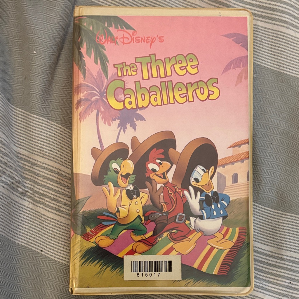 Disney Video Games & Consoles | Disney's The Three Caballeros Vhs - Vibrant Cover | Color: Red/Yellow | Size: Os