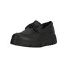 Slipper CLARKS "Loriini Izzy", Damen, Gr. 38, schwarz, Leder, klassisch, Schuhe, mit besonders bequemer Chunky-Sohle