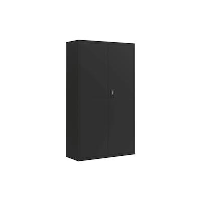 vidaXL Aktenschrank Schwarz 105x40x180 cm Stahl Image