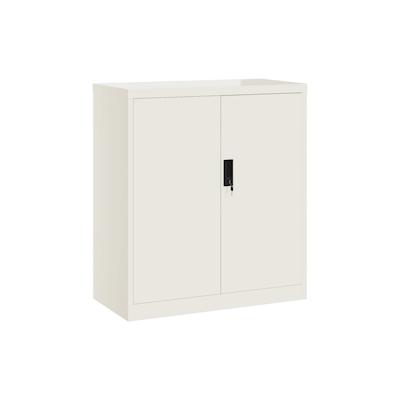 vidaXL Aktenschrank Weiß 79x40x90 cm Stahl Image