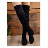 Runde Zehenstiefel mit hohem Blockabsatz