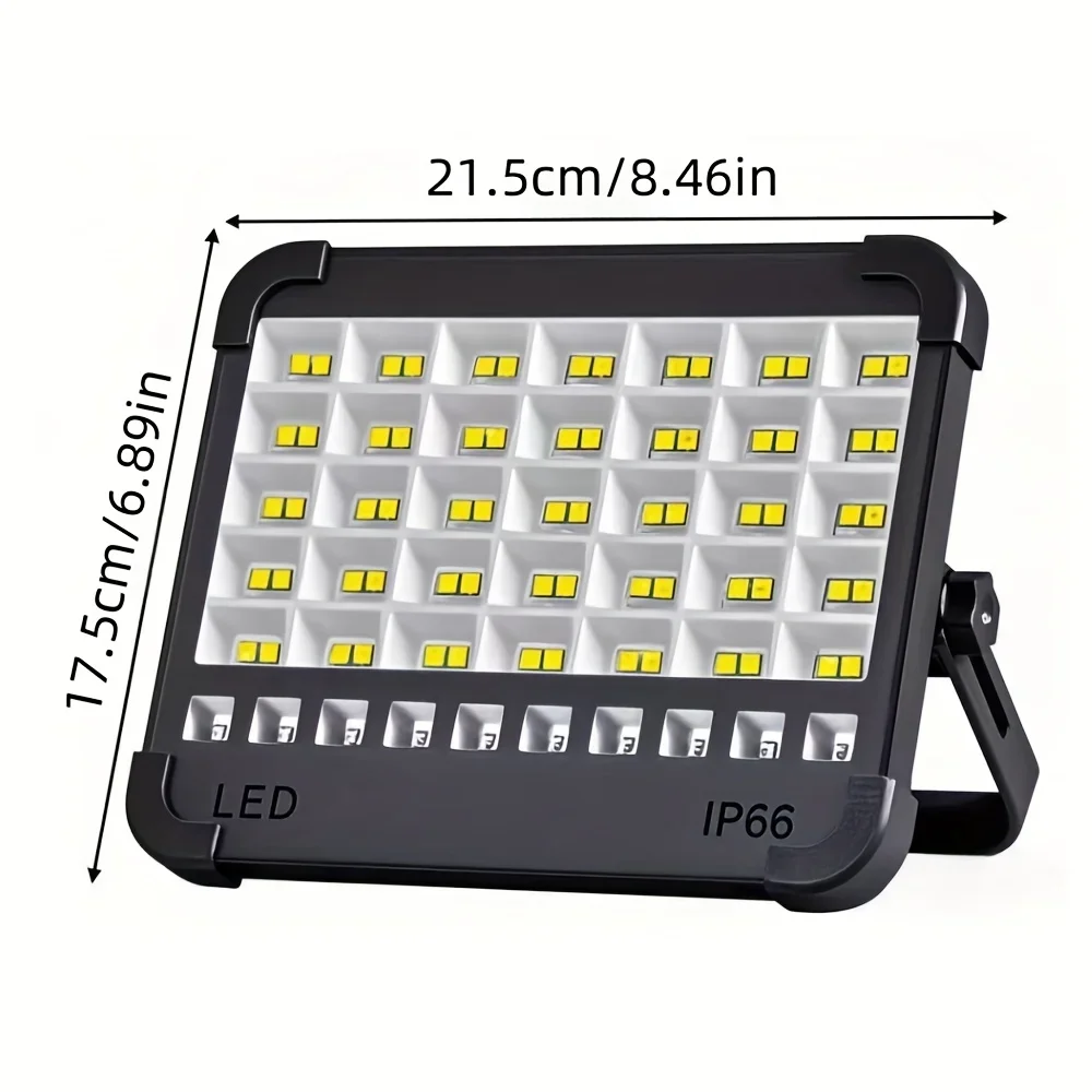 Tragbare Solar-LED-Campinglampe – wiederaufladbarer Akku, wasserdicht, Multimodus, geeignet für Notfälle im Freien, Camping-Gadgets.