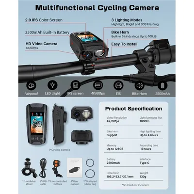 Sport Action Video Kameras 4K HD für Motorrad Fahrrad Helm DV Video Recorder Cam Auto DVR Dash Cam Outdoor fahrrad Überwachung