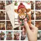 32pcs, Christmas Highlands Cow Postcard, Birthday/Anniversary Gift, Collectible, Suitable for Gift Giving, Can be Mailed.