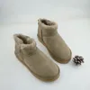Klassische Schnee Stiefel Fashion Zipper Natürliche Schaffell Winter Boot Dicke Wolle Futter Frauen Stiefel Stiefeletten Leichte Dame Schuhe
