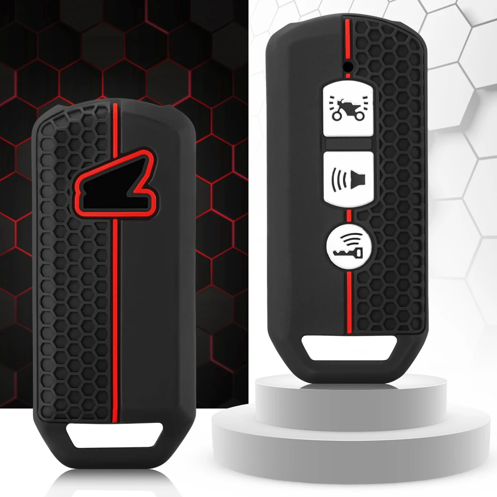 Silikon Schlüssel Fall Halter Schlüssel Abdeckung Für Honda Forza 125 PCX Xadv 750 Forza 250 350 ADV Sling Forza 300 SH 350 XAV Xlov Super Tasse Image