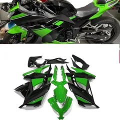 Green Painted Black Fairing Kit Fit for Kawasaki Ninja 300 2013 2014 2015 2016 2017,Ninja250 2013-2015,ABS Bodywork