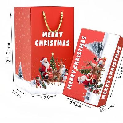 Christmas Pop-Up Box Foldable Christmas Money Bounce Box Surprise box gift box DIY Unique Folding Bouncing Cash Pop Up Gift Boxes for Birthday, Christmas, Anniversary, Valentine's Day