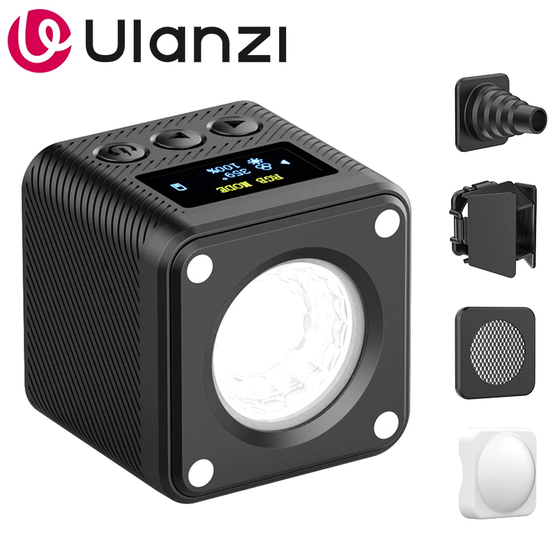 Ulanzi L2 RGB Buntes COB-Videolicht, magnetisches Fülllicht für DSLR-Kamera, Telefon, Video, Vlog, Fotografie, Livestreaming-Licht Image