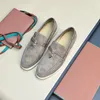 Paar Geburtstagsgeschenk Damen Wildleder Loafer Premium Langlebig Stilvoll Festival Accessoire Freizeitkleid Schuhe Damenschuhe