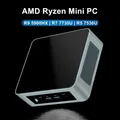 AMD Mini PC Ryzen 9 5900HX R7 7730U R5 7530U 2 * DDR4 NVMe 2xLAN Windows 11 Nuc Desktop ITX Computer WiFi6E Bluetooth5.2 TV BOX