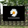 G-Dragon P-Peaceminusone Gänseblümchen, bedruckt, große Flagge, Kunst, Science-Fiction, Raumdekoration, Dekor, Banner