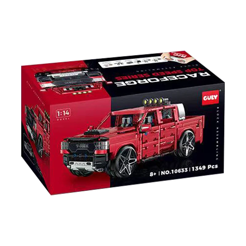 AUF LAGER 10633 MOC Technische RC SUV Bausteine Modell Pickup Truck Ziegel Montage Spielzeug für Kinder Weihnachten Geschenk Sets Image
