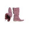Kickers Damen Stiefel, Gr. 38, pink, Leder