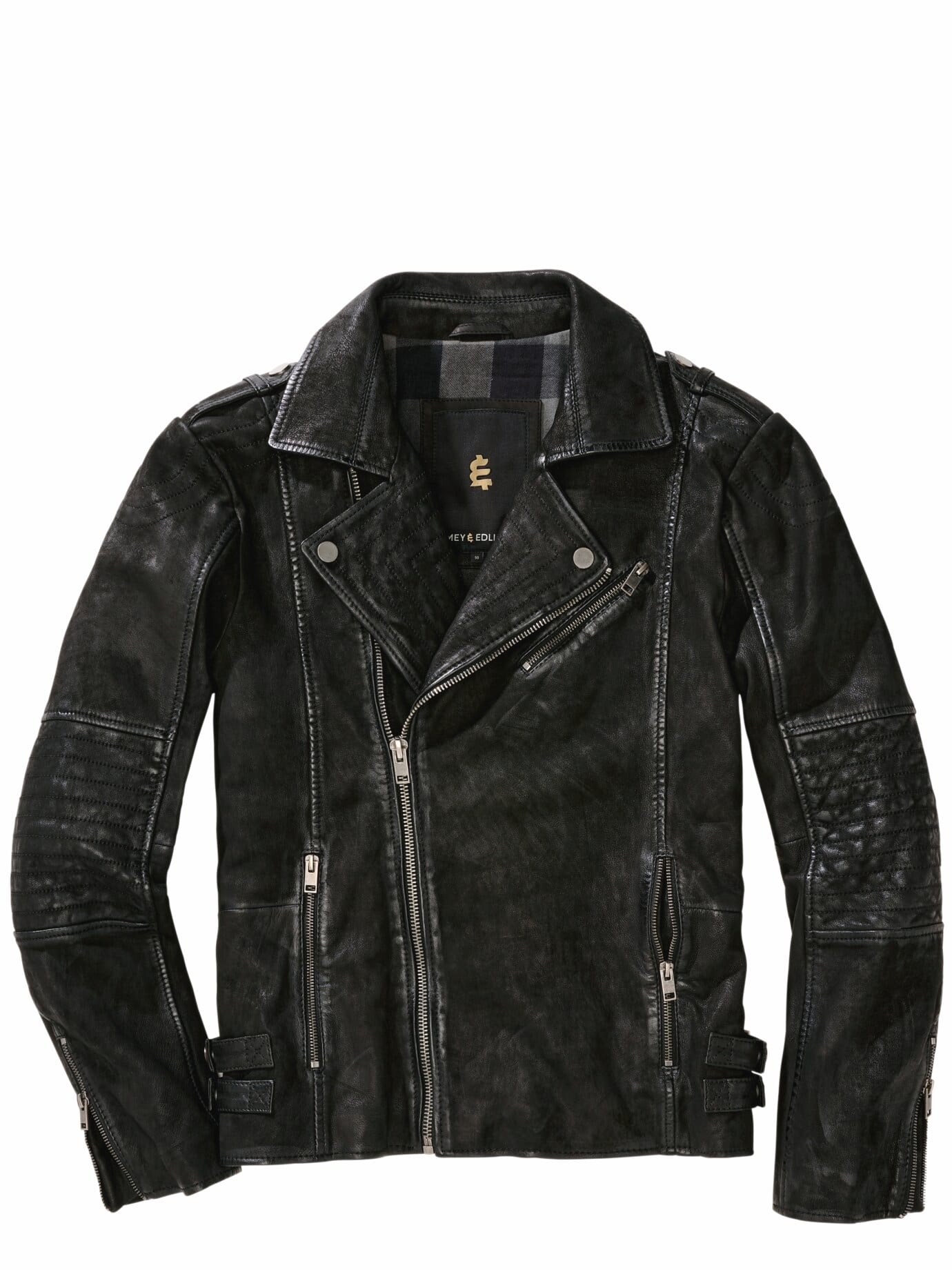 Gewaschene Bikerjacke Image