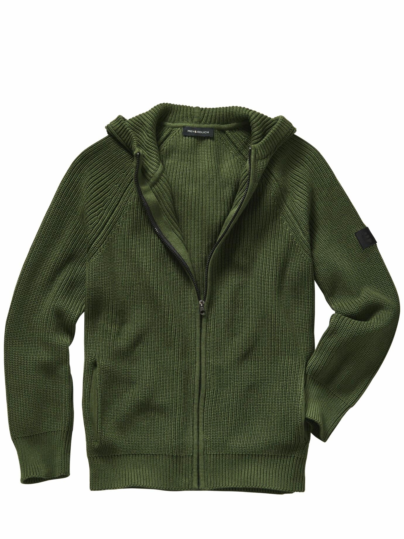 Gestrickte Kapuzenjacke Image