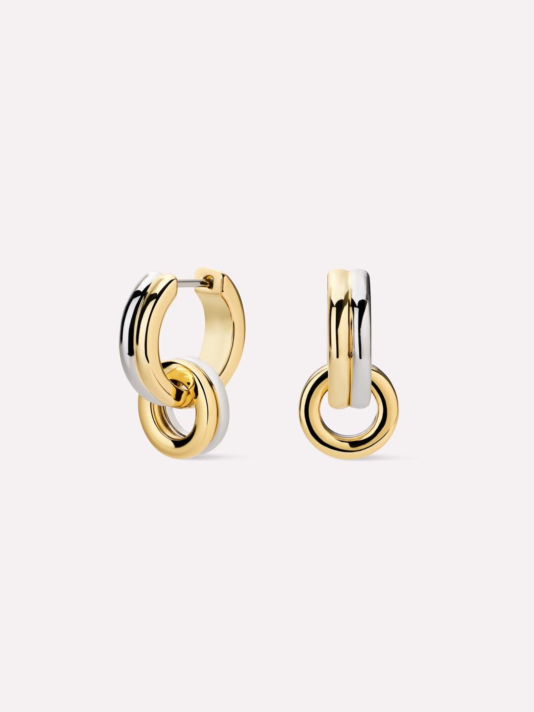 Plus Size Women's Asher Drop Huggie Earrings by Ana Luisa in Gold (Size OS)
