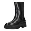 Stiefel GEOX "Geox Stiefel Leder/Textil", Damen, Gr. 38, schwarz, Leder, Textil, casual, Schuhe