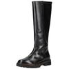 Stiefel GEOX "Geox Stiefel Leder/Synthetik", Damen, Gr. 36, schwarz, Leder, Synthetik, casual, Schuhe